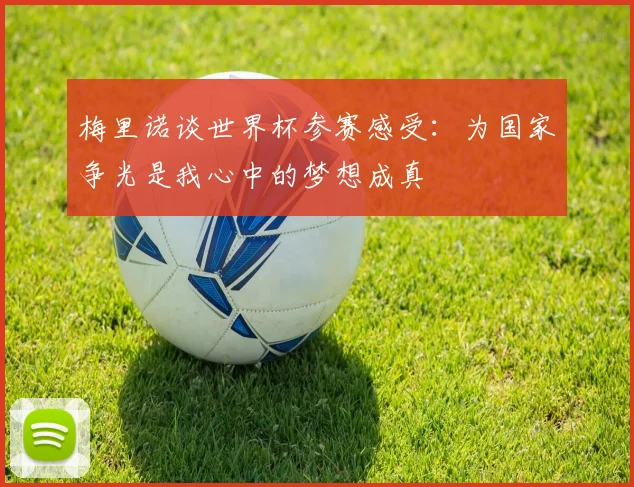 梅里诺谈世界杯参赛感受：为国家争光是我心中的梦想成真